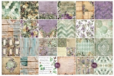 TEXT(ures) Paper pad 8x8" - Beneath the Brambles